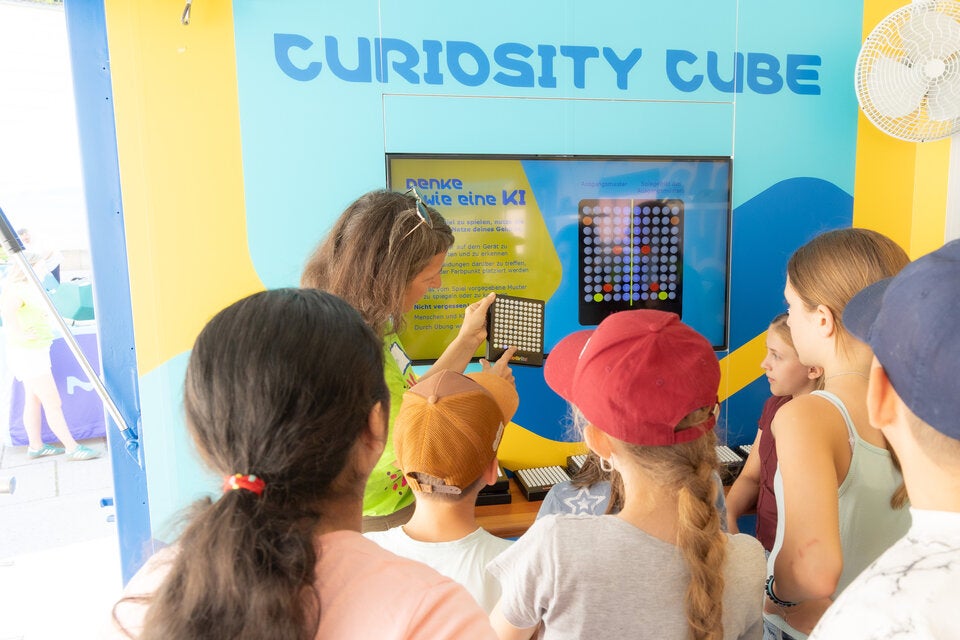 Curiosity Cube in Action.