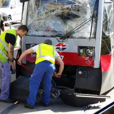 Bim-Unfall Wien-Meidling