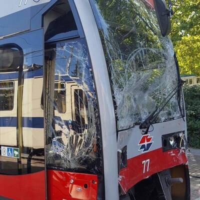 Bim-Unfall Wien-Meidling
