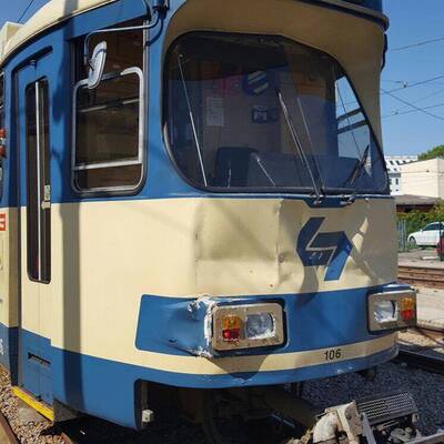 Bim-Unfall Wien-Meidling