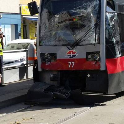 Bim-Unfall Wien-Meidling