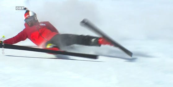ORF-Kameramann stürzt auf RTL-Piste