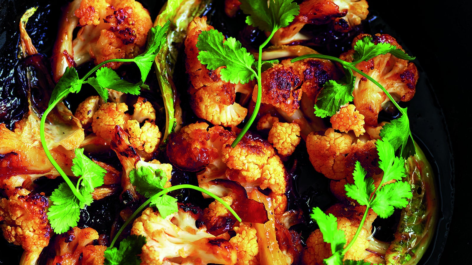 Karamellisierter Karfiol mit Bang-Bang Sauce - Cooking
