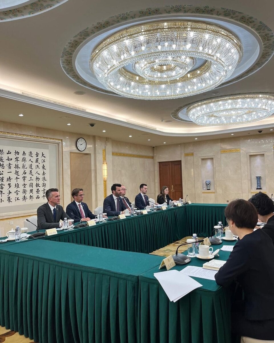 FPÖ-Delegation in Peking: Landbauer auf China-Mission