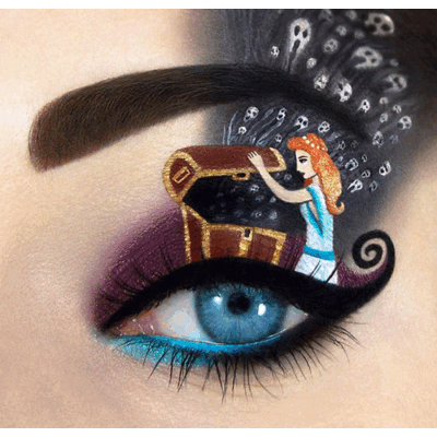 Kunst am Auge von Tal Peleg