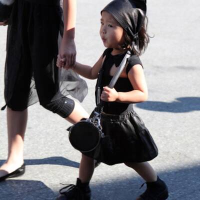  Aila Wang ist die wohl jüngste Fashionista 