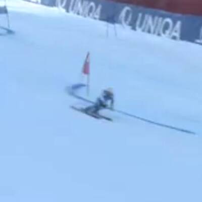 Die Bilder des Damen Riesentorlaufes