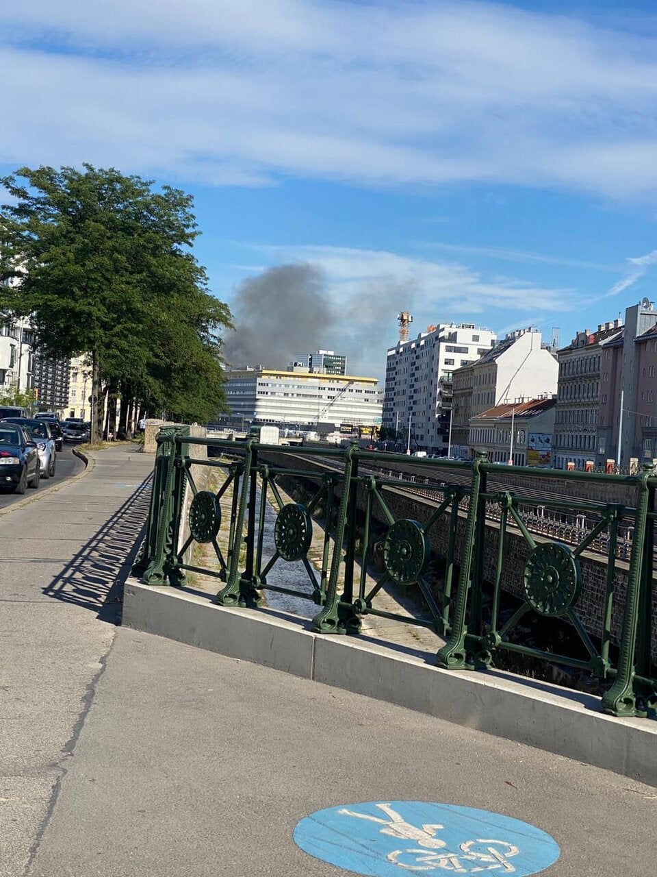 Matzleinsdorfer Platz Brand
