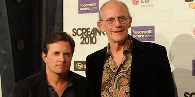 Christopher lloyd. Michael J. Fox