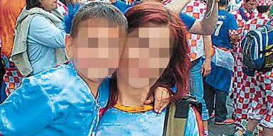 Kleiner Held wieder bei der Mama