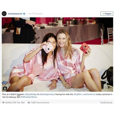 Die 24 schönsten Instagram-Snaps der Victoria's Secret Show 