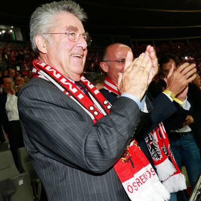 So feierte die Prominenz mit dem ÖFB-Team