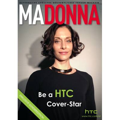 Cover-Model by HTC & MADONNA 