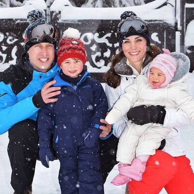Herzogin Kate & Prinz William: Ski-Urlaub mit George & Charlotte