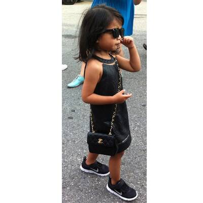  Aila Wang ist die wohl jüngste Fashionista 