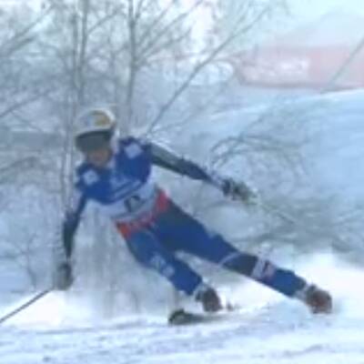 Die Bilder des Damen Riesentorlaufes
