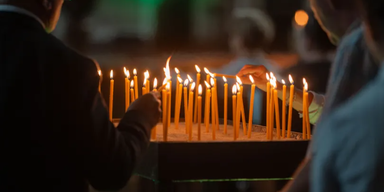 Lichtermeer: Wien schickt "Umarmung" nach Graz