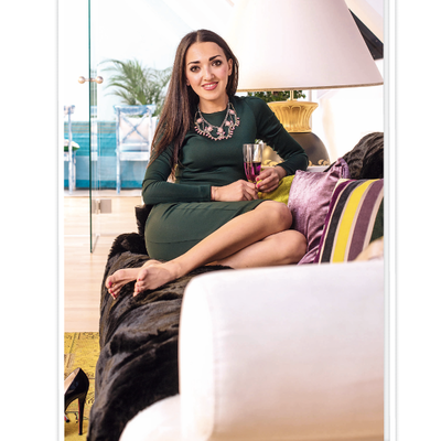 Heidi Klum bei Super Bowl Party 