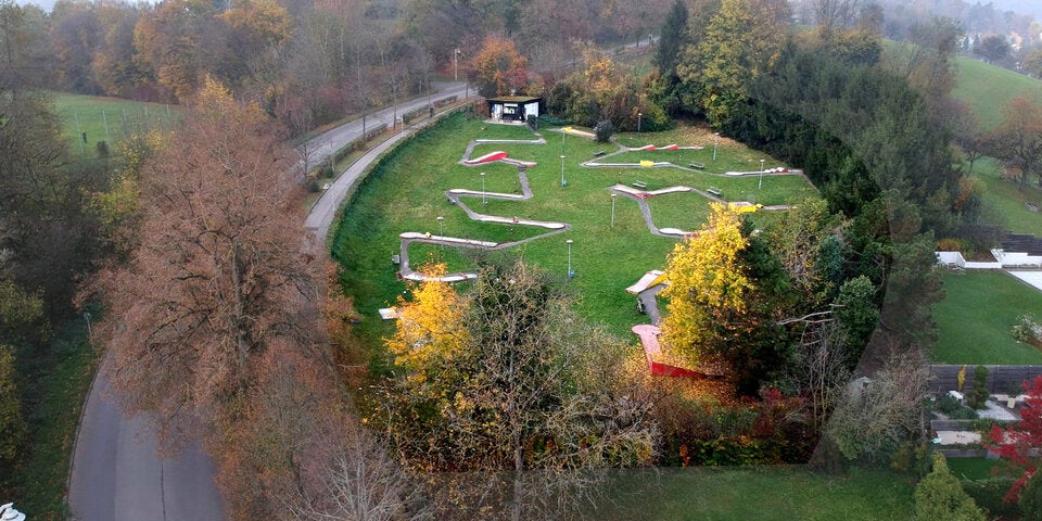 Minigolfplatz Streitthema.