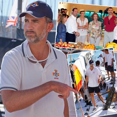 Prinz Felipe in Palma de Mallorca