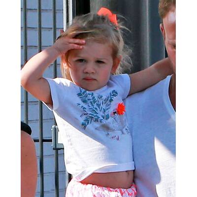 Ian Ziering shoppt mit Frau und Kindern