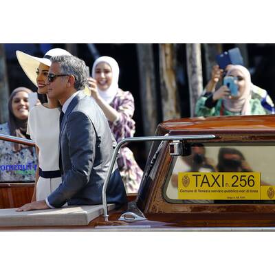 George Clooney & Amal Alamuddin heiraten in Venedig