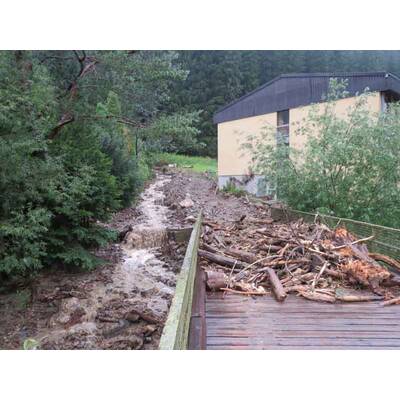 Schlimmes Unwetter in Österreich