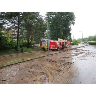 Schlimmes Unwetter in Österreich