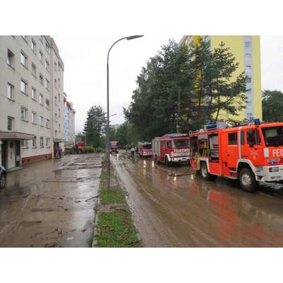 Schlimmes Unwetter in Österreich