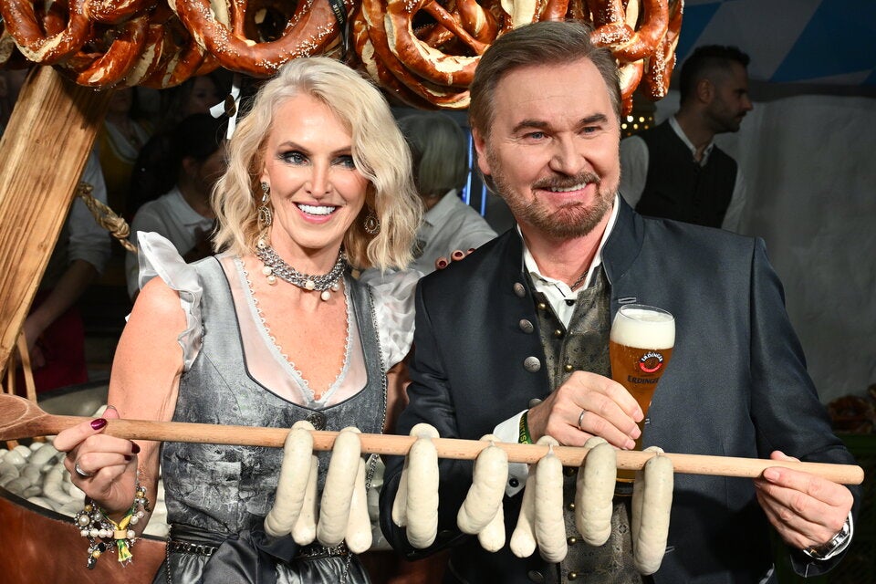 Nik P. mit Ehefrau Karin