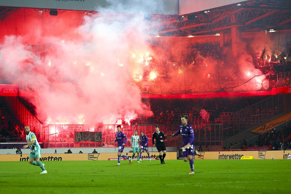 Rapid Austria Derby Fans