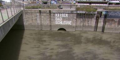 Kaiserbadschleuse wird entschlammt