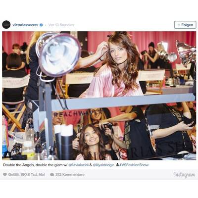 Die 24 schönsten Instagram-Snaps der Victoria's Secret Show 