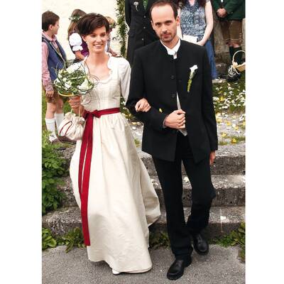 Schlichte Traumhochzeit im Kreise der Familie: 