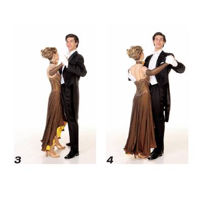 Tanzschritte: Quickstepp