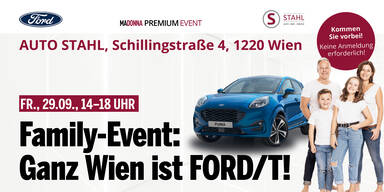 Ganz Wien ist Ford/t! Ein Event für die ganze Familie