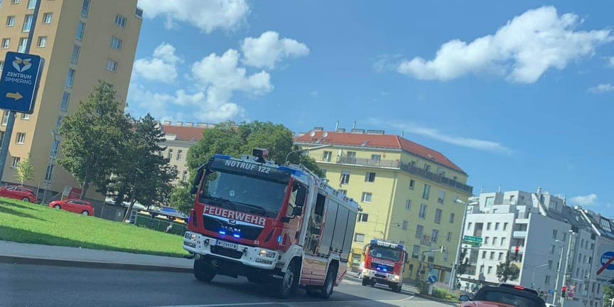 Wiener Feuerwehr verhinderte Explosion