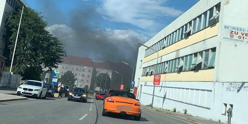Wiener Feuerwehr verhinderte Explosion