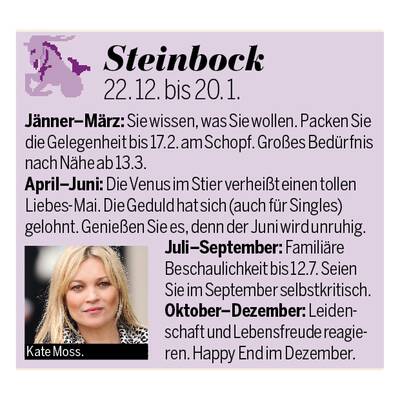 Liebes-Horoskop 2016