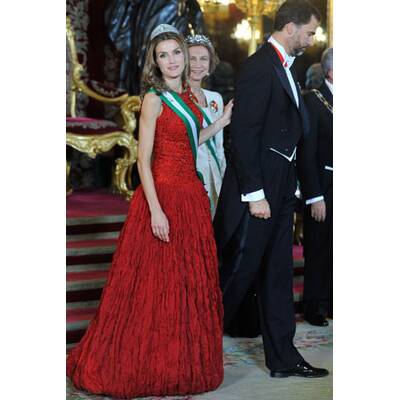 Best Dressed: Stars in Rot und Grün