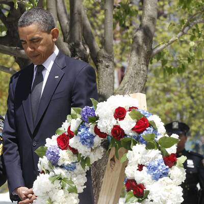 Obamas Auftritt am Ground Zero