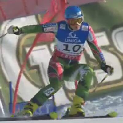 Die Bilder des Damen Riesentorlaufes