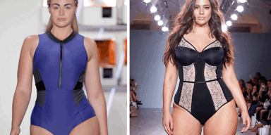 Iskra Lawrence auf der NYFW