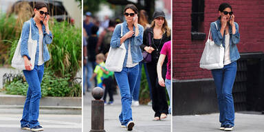 Katie Holmes in Outfit von gestern!