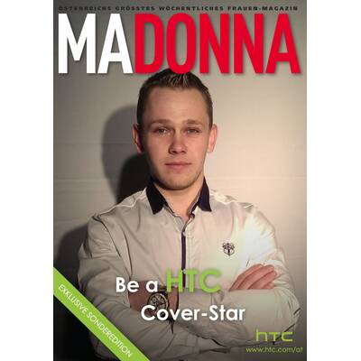 Cover-Model by HTC & MADONNA 