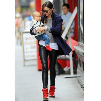 Miranda Kerr: Sie liebt ihre Leder-Hosen  