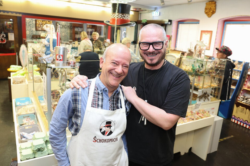 Wolfgang Reichl und Andy Lee lang