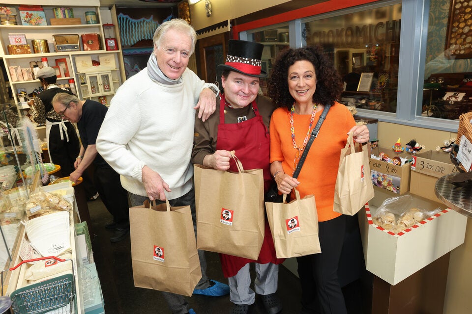 Albert Fortell, Michael Reimer und Barbara Wussow