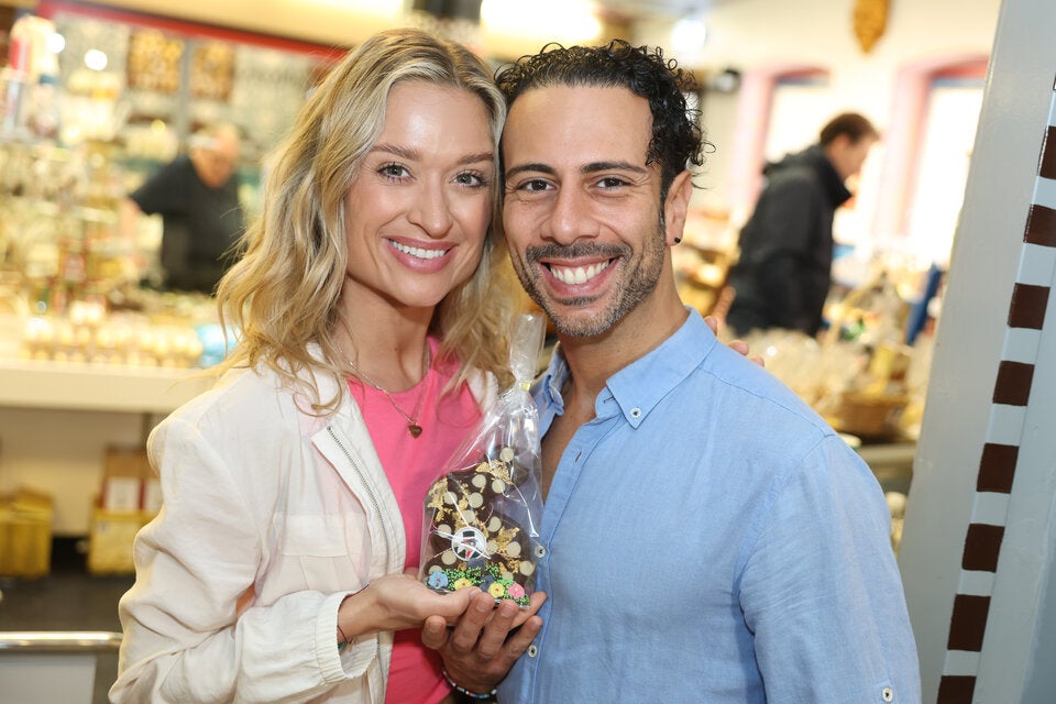 Corinna Kamper mit Danilo Campisi