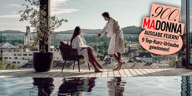 Madonna 900 Gewinnspiel Hotel-Promotions mit Störer 1 - 9